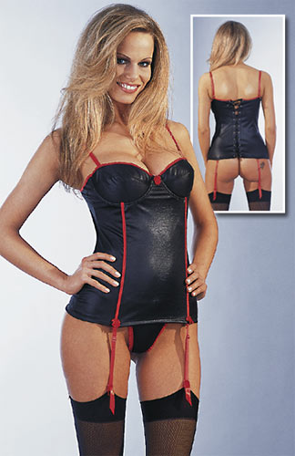 Straps hemd set - Zwart