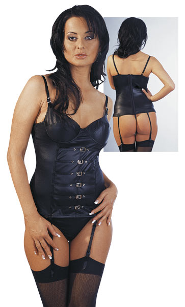 Corsage set zwart