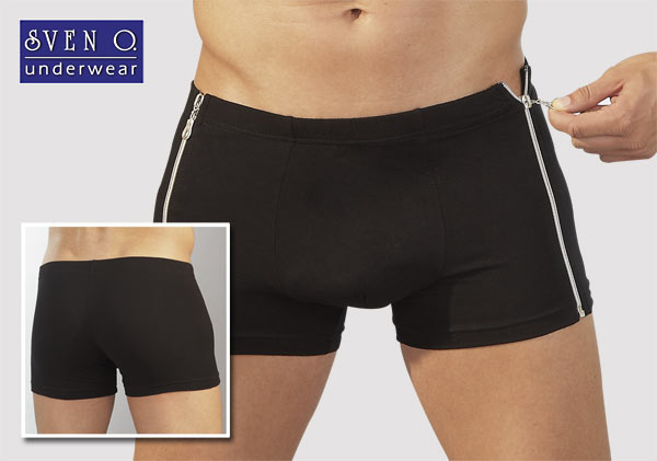 Opwindende short met rits