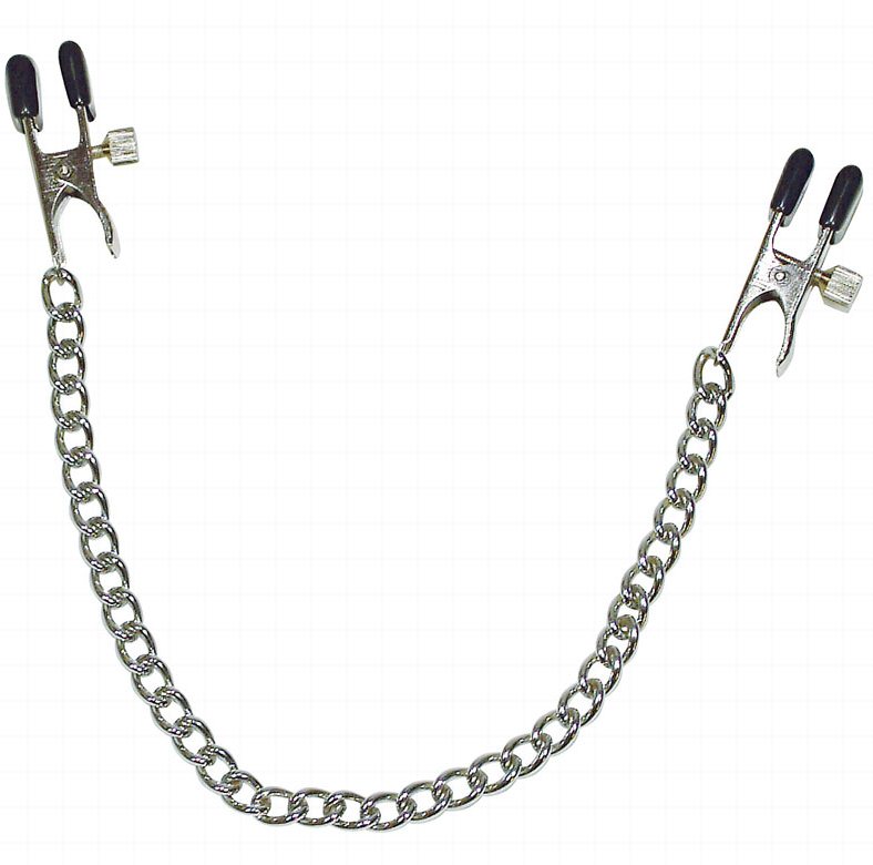Borstenketting met klemmen