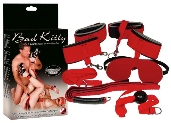 Bad Kitty Red Giant Set 8-delig