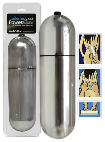 Power Bullet - 30 cm silver