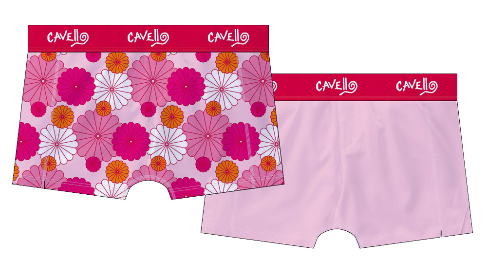 2-Pack Women Flower Pink