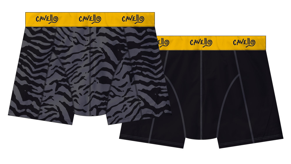 Cavello 2-Pack Man Black Tiger