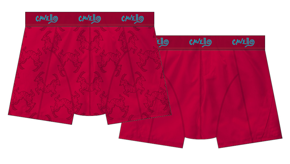 Cavello 2-Pack Man Red Goat