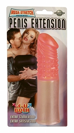 Mega Stretch Penis Extension - Pink