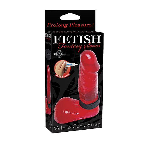 Velcro Cock Strap - Black