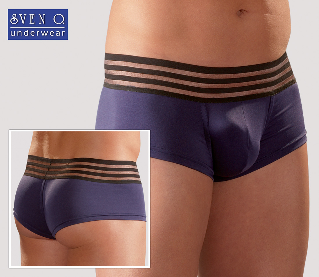 Paars Short met brede band