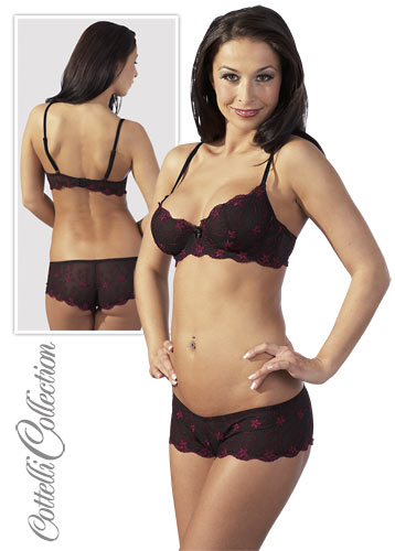 BH Set Zwart/Bordeaux