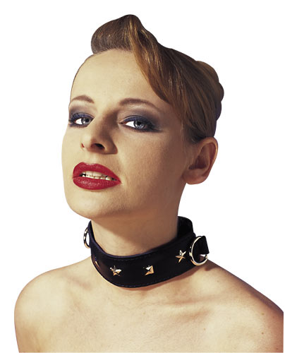 Leren Halsband