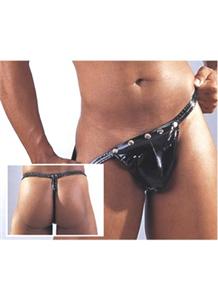 Lak string met cockring