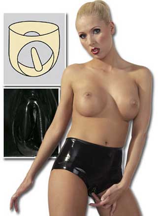 Latex Vagina-Slip
