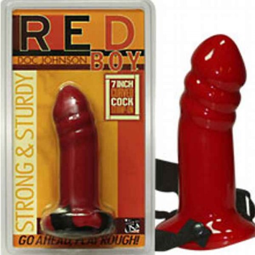 7 inch Curved Cock Strap-on