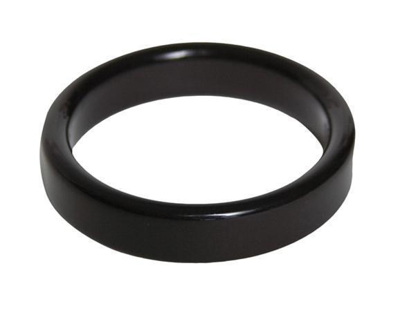 Titanmen Metalen Cockring Zwart 45 mm