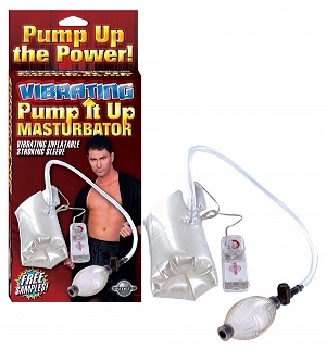 Vibrating Pump It Up Masturbator