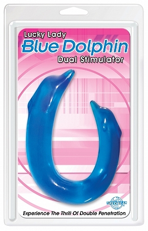 Lucky Lady Blue Dolphin Dual Stimulator