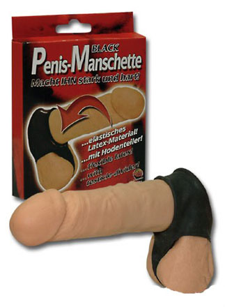 Penismanschette zwart