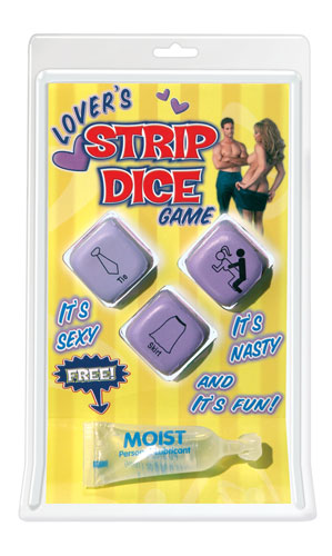 Lovers strip dice