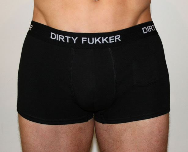 Dirty Fukker - Black Boxershort