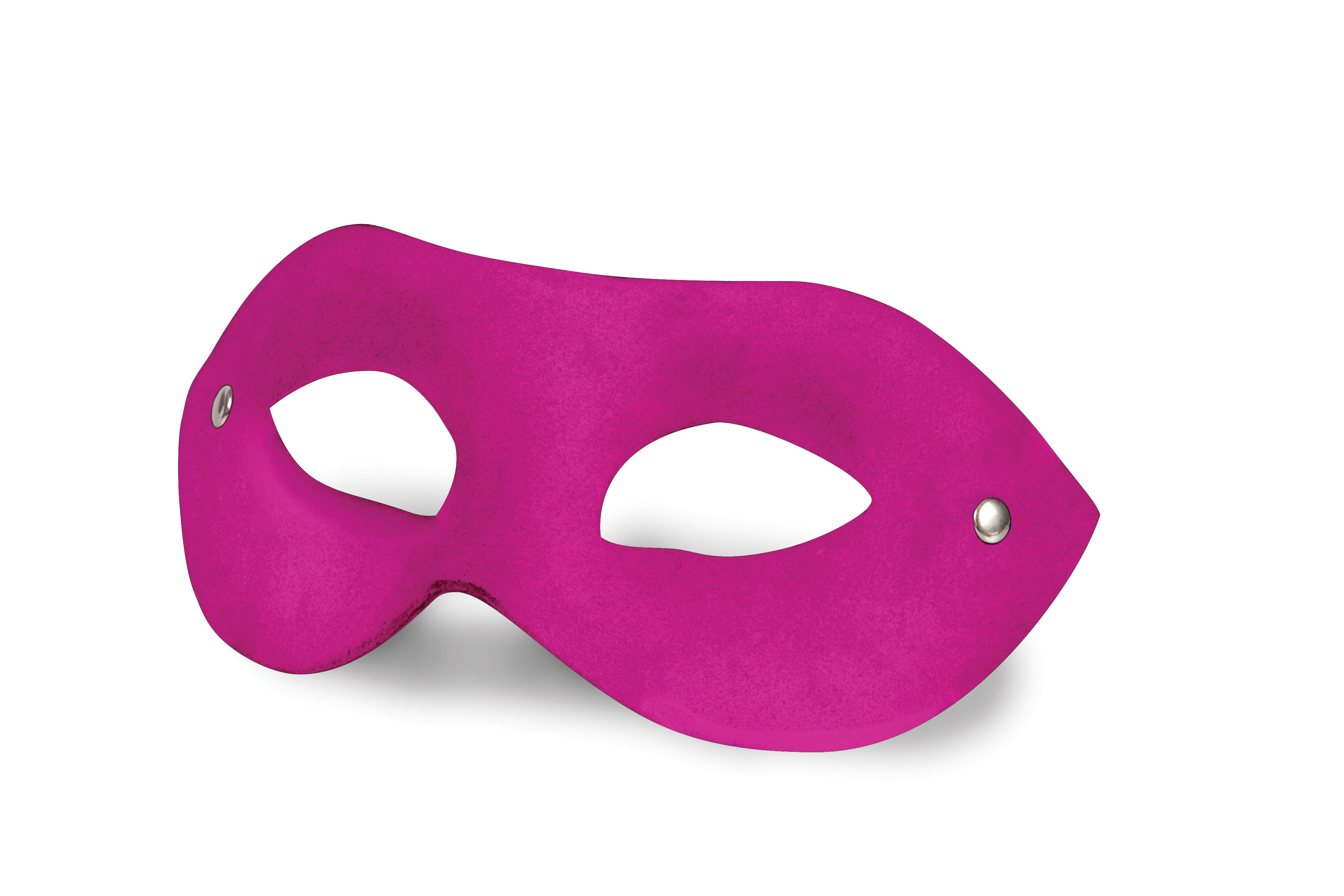 Eye mask Leather Pink
