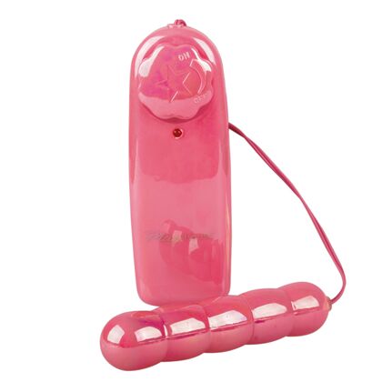 Hot Shot Vibrating Beaded Bullet
