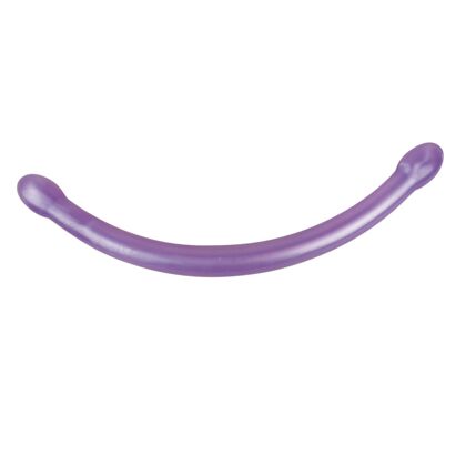 Silicone Double Dong Purple