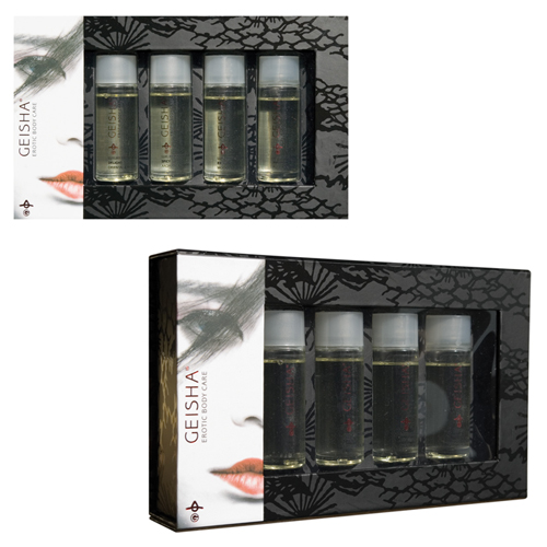 Gift Box 4 x 30 ml Massage Oil