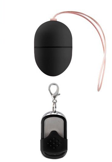 10 Speed Remote Vibrating Egg Black