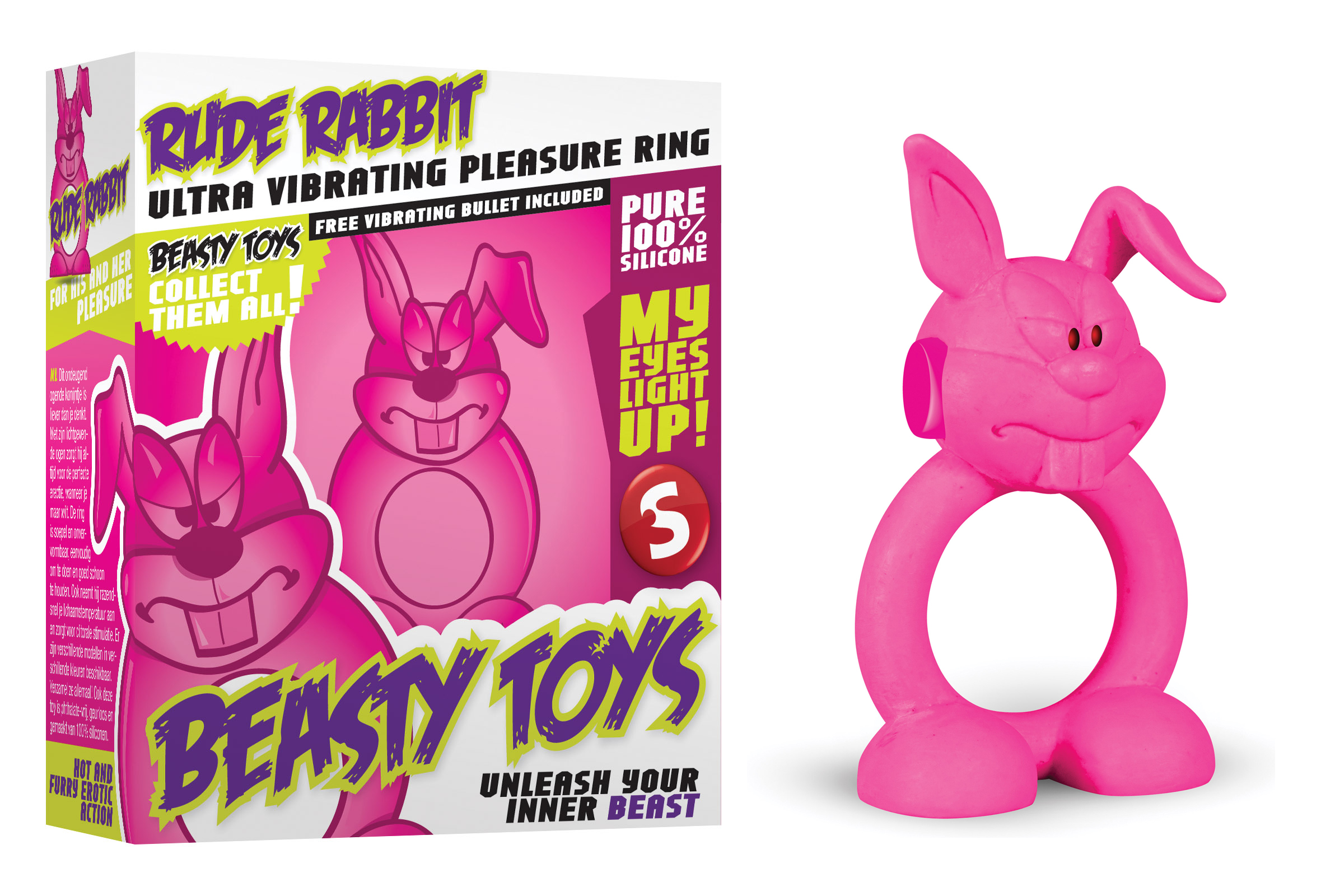 Rude Rabbit Pleasure Ring