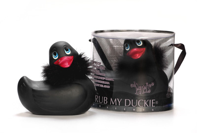 I Rub My Duckie - Travel Paris Zwart