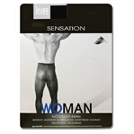 Zwarte heren panty