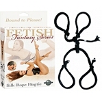 Fetish Fantasy Silk Rope Hogtie
