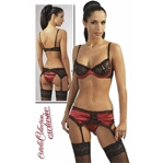 Straps-Set  Rood/Zwart
