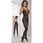 Catsuit zwart